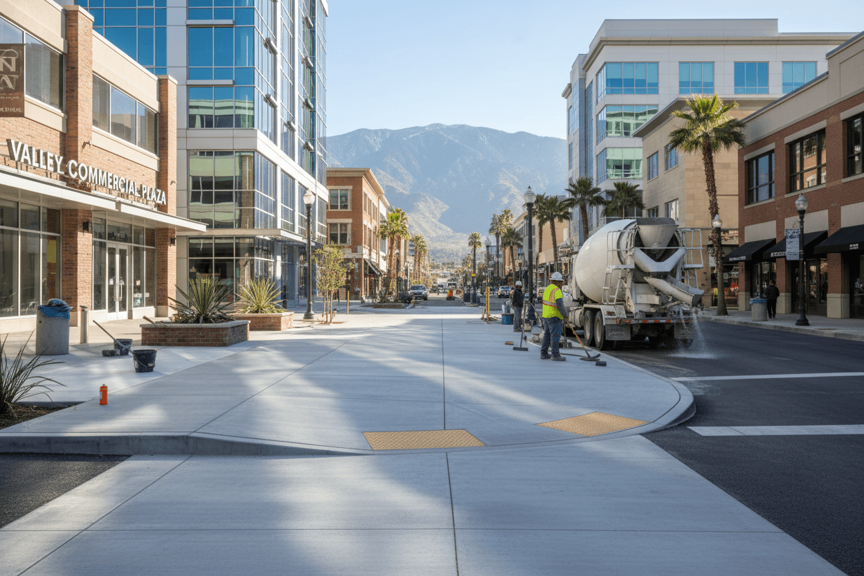 Commercial Sidewalk
