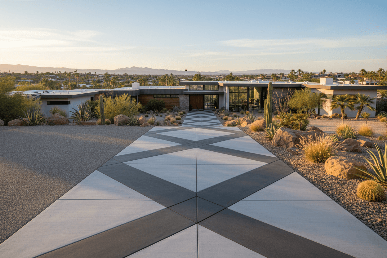 Modern Walkway